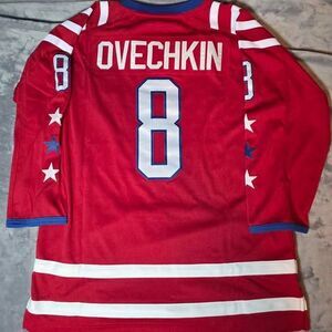 Alexander Ovechkin Washington Capitals Mitchell and Ness Youth L/XL NHL Jersey